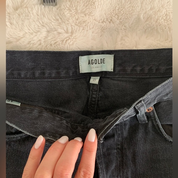 Agolde | Riley High Rise Crop Edit - Picture 3 of 4